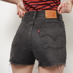 Vintage High Waisted Levi’s Denim Shorts
